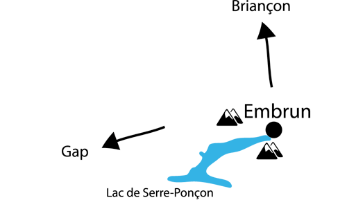 Carte embrunais