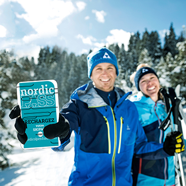 Achetez ou rechargez votre Nordic Pass  en ligne